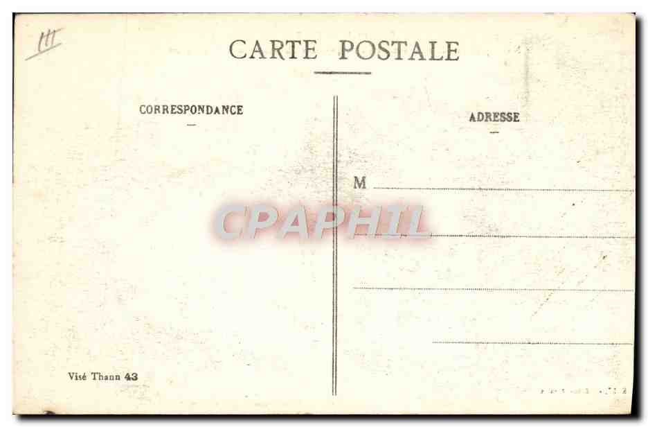 Nos Alpins en Alsace — Remise du Drapeau des Chasseurs au ...me Bataillon — Édition Alhaddia — Verso