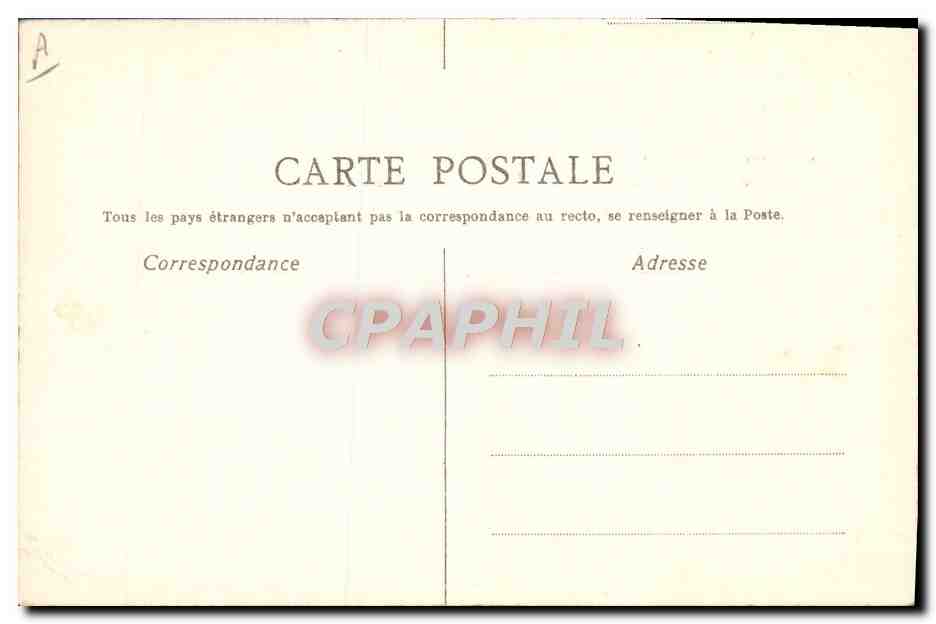 CPA Militaria Drapeau vive la France et les allies — Rückseite