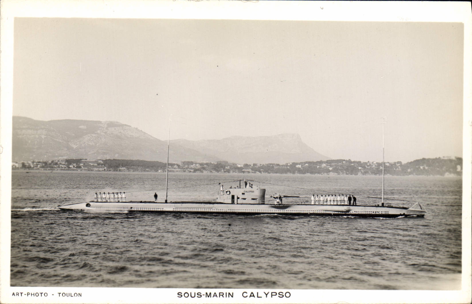 Sous-marin Calypso — Toulon — Art-Photo Toulon