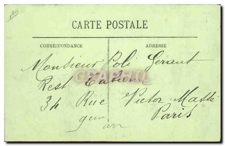 Il sottomarino "Prairial" — Cherbourg — editore non visibile — Verso
