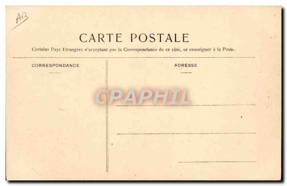 CPA Bateau Sous marin Sous-marin Gymnote — Verso