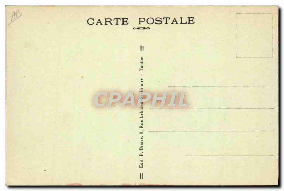 CPA Bateau Sous marin Sous-marin Jean Roulier  — Verso