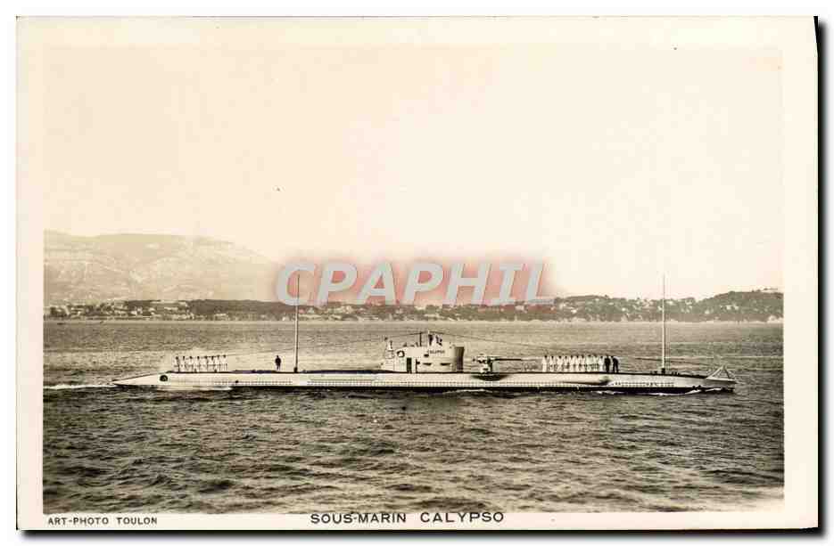 Sous-marin Calypso — Toulon — Art-Photo Toulon