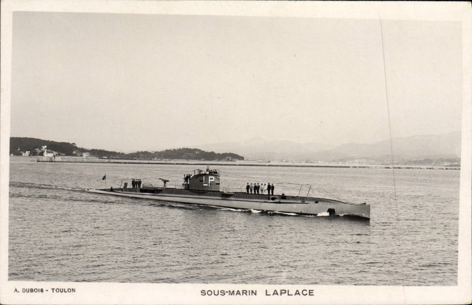 CPA Bateau Sous marin Sous-marin Laplace