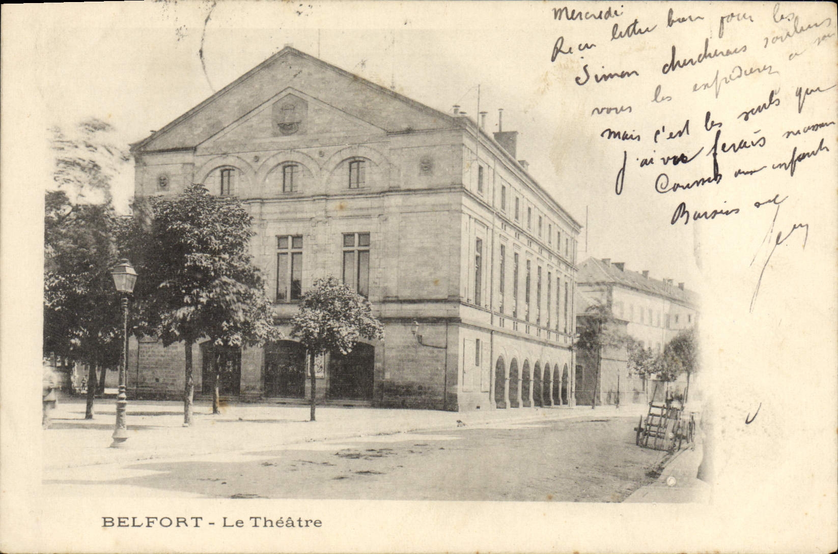 CPA Le theatre Belfort 