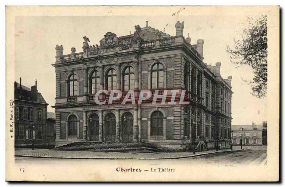 CPA Le theatre Chartres