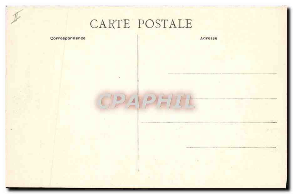 CPA Caen Boulevard St Pierre et theatre  — Verso