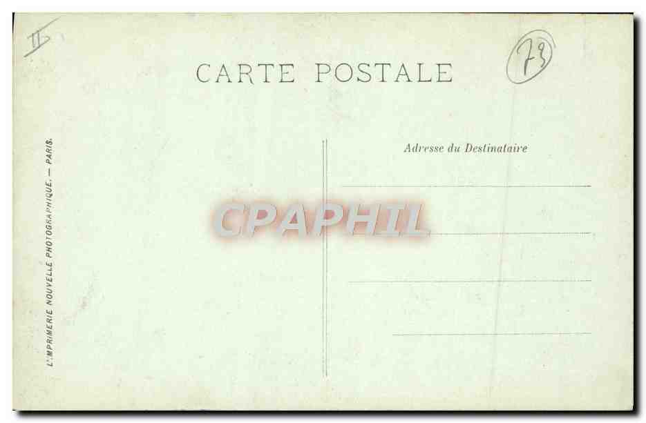 CPA Le theatre Chambery  — Rückseite