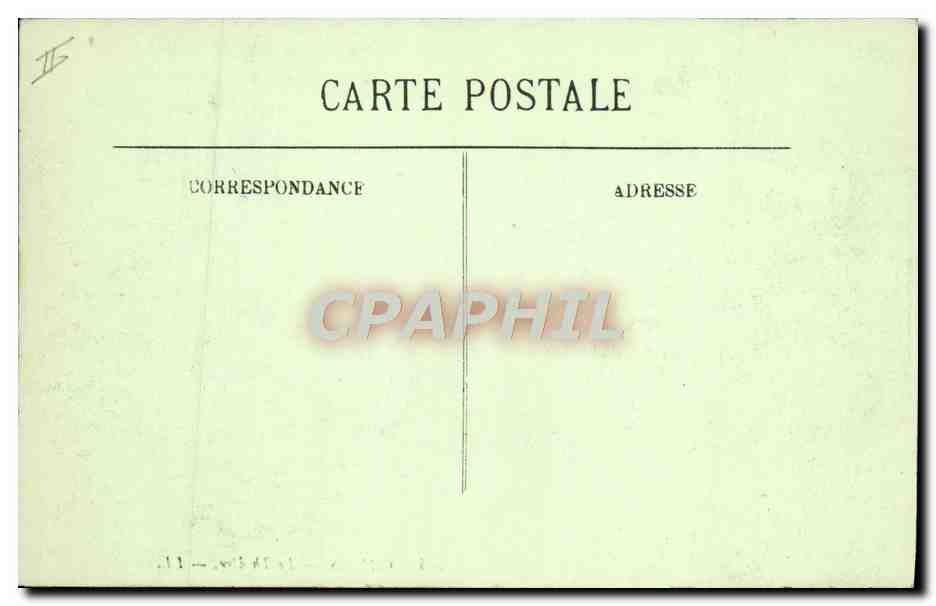CPA Le theatre Calais  — Verso