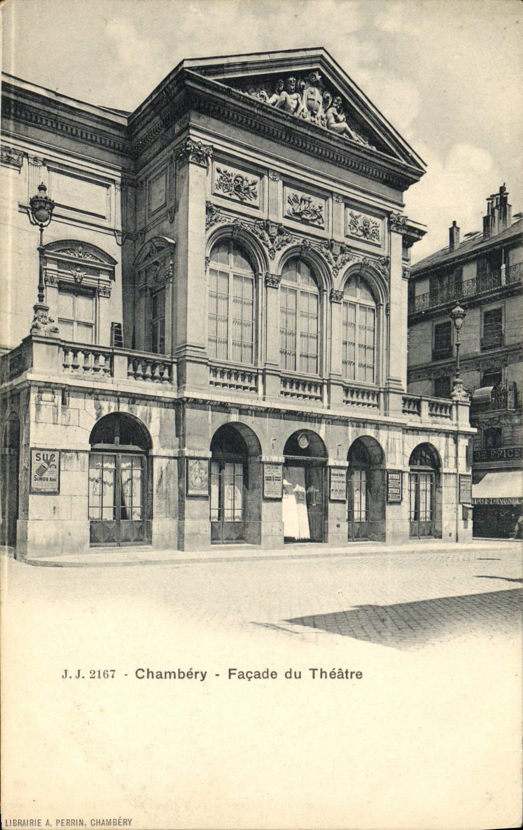 CPA Chambery Facade du theatre 