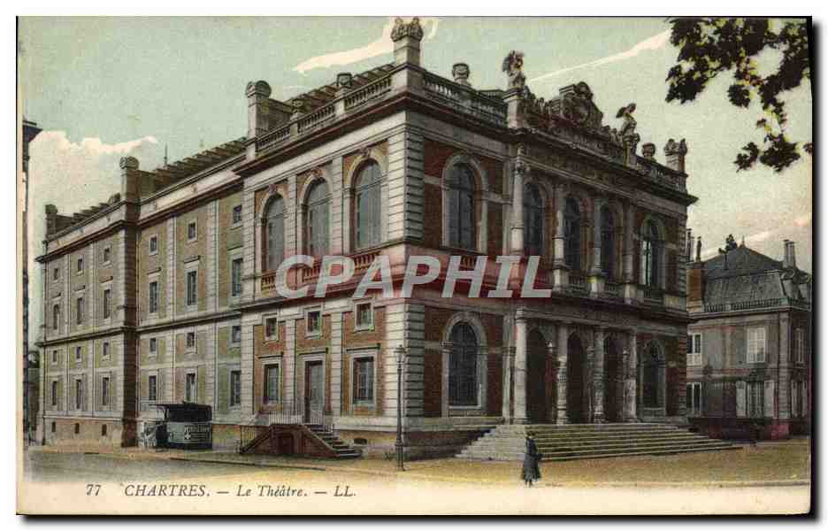 CPA Le theatre Chartres