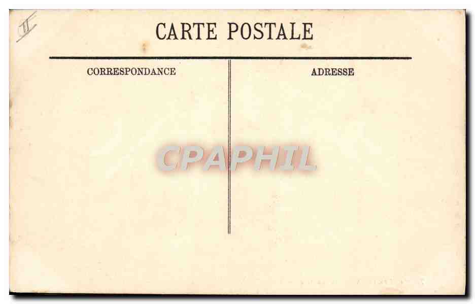 CPA Le theatre Chartres — Verso