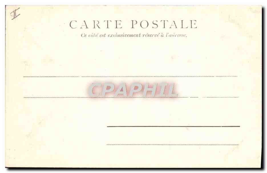 CPA Le theatre Chambery — Verso