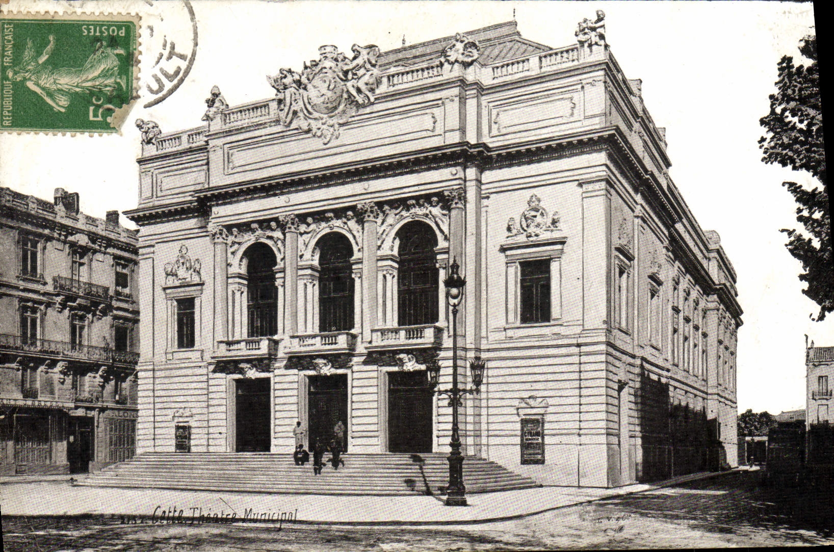 Théâtre Municipal — Cetta — éditeur V. Gatte