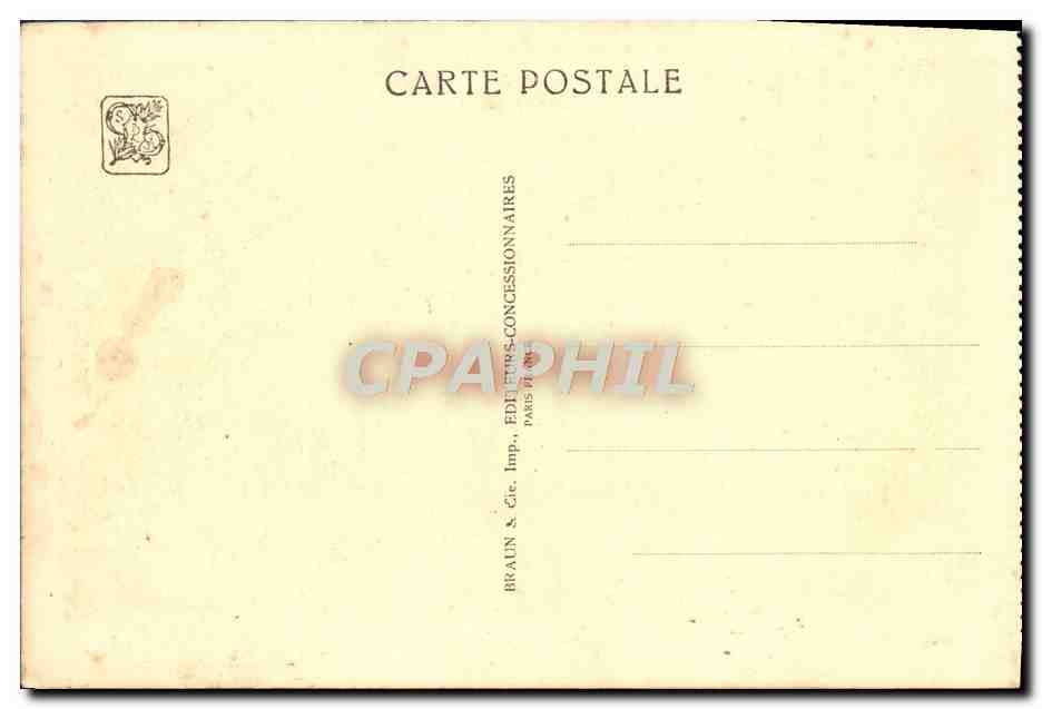 Cameroun Togo — Überblick über das Große Pavillon — Internationale Kolonialausstellung — Paris 1931 — Rückseite