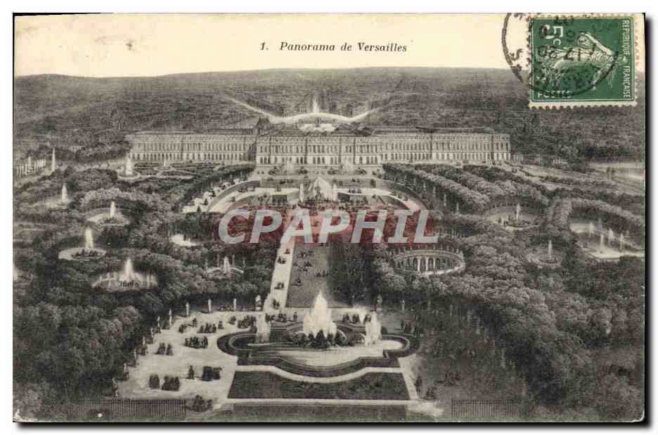 CPA Versailles Panorama 