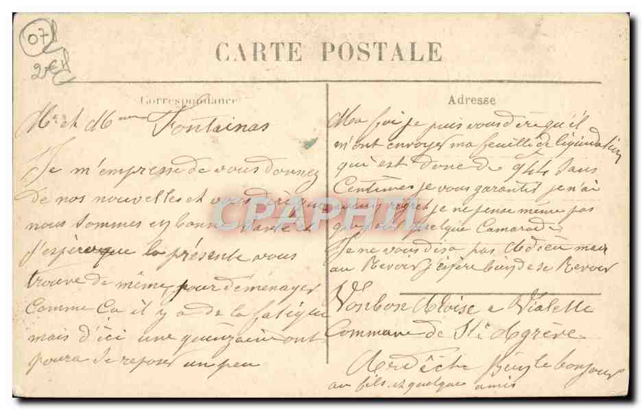 Les Hauts Plateaux du Mézenc — aspect Nord — Les Htés-Cévennes Illu 427 — Verso