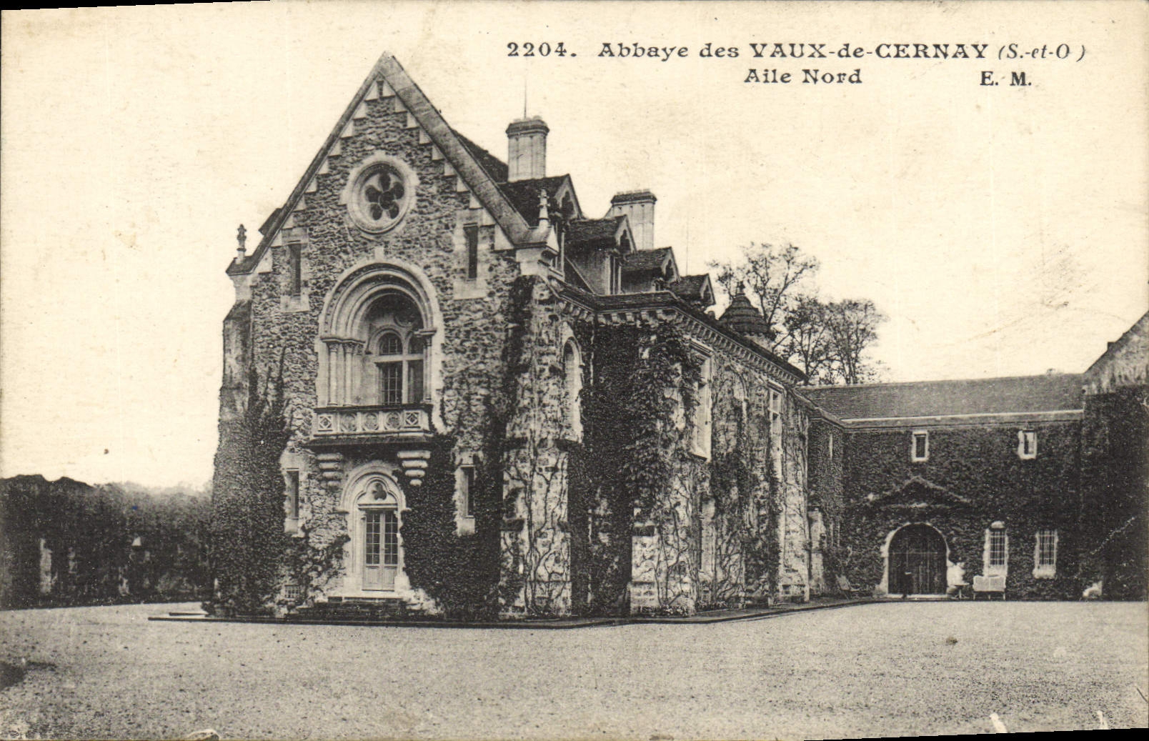 Abbaye des Vaux-de-Cernay — Aile Nord — E.M. n°2204