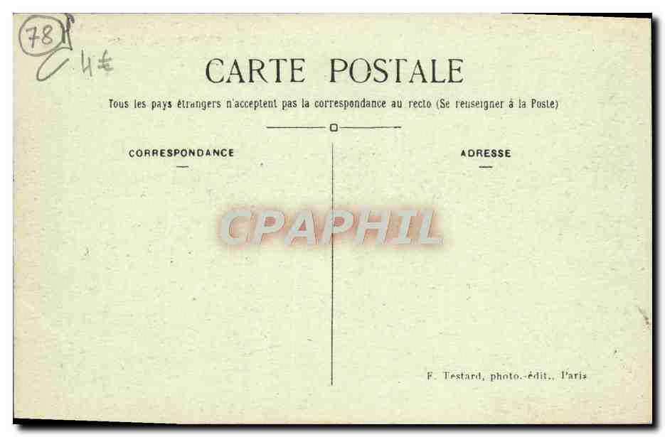 Abbaye des Vaux-de-Cernay — Aile Nord — E.M. n°2204 — Verso