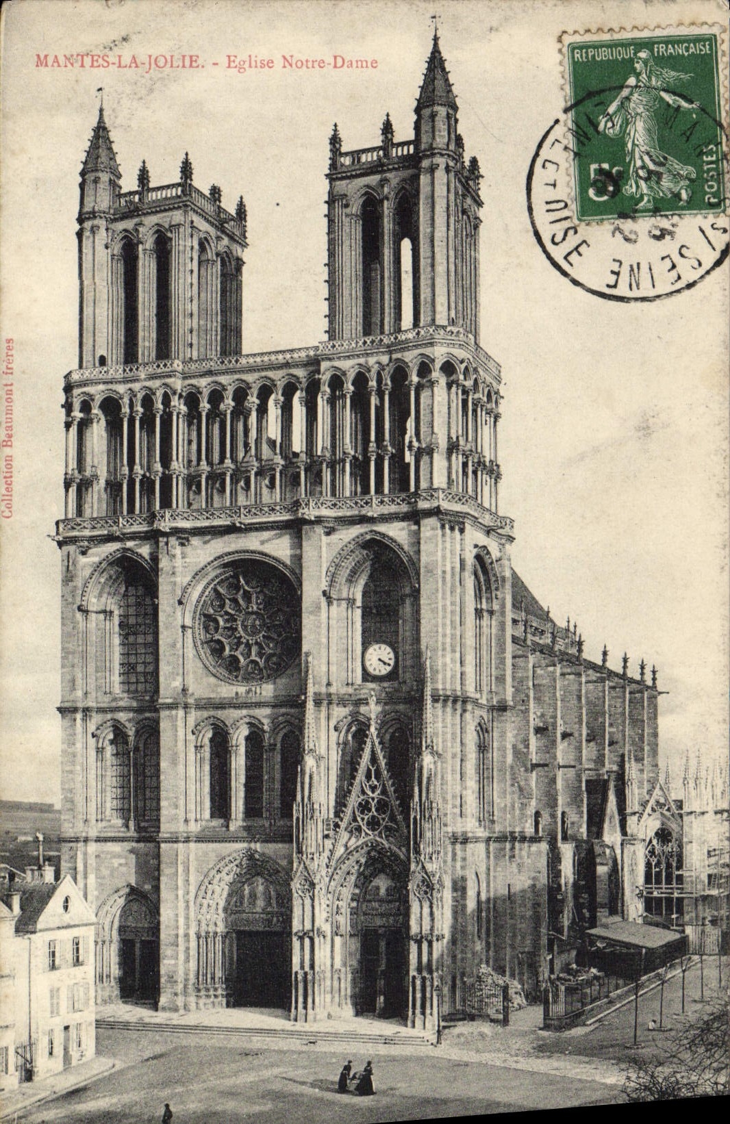 MANTES-LA-JOLIE - Kirche Notre-Dame — Sammlung Beaumont Frères