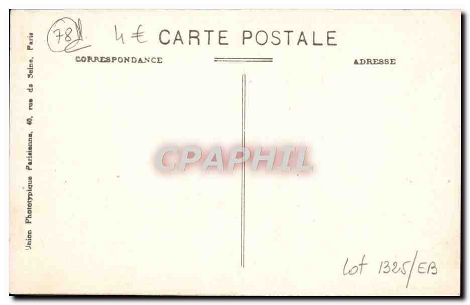 Gambais (S.-et-O.) - Chapelle du château vue du côté des fossés — Reverso