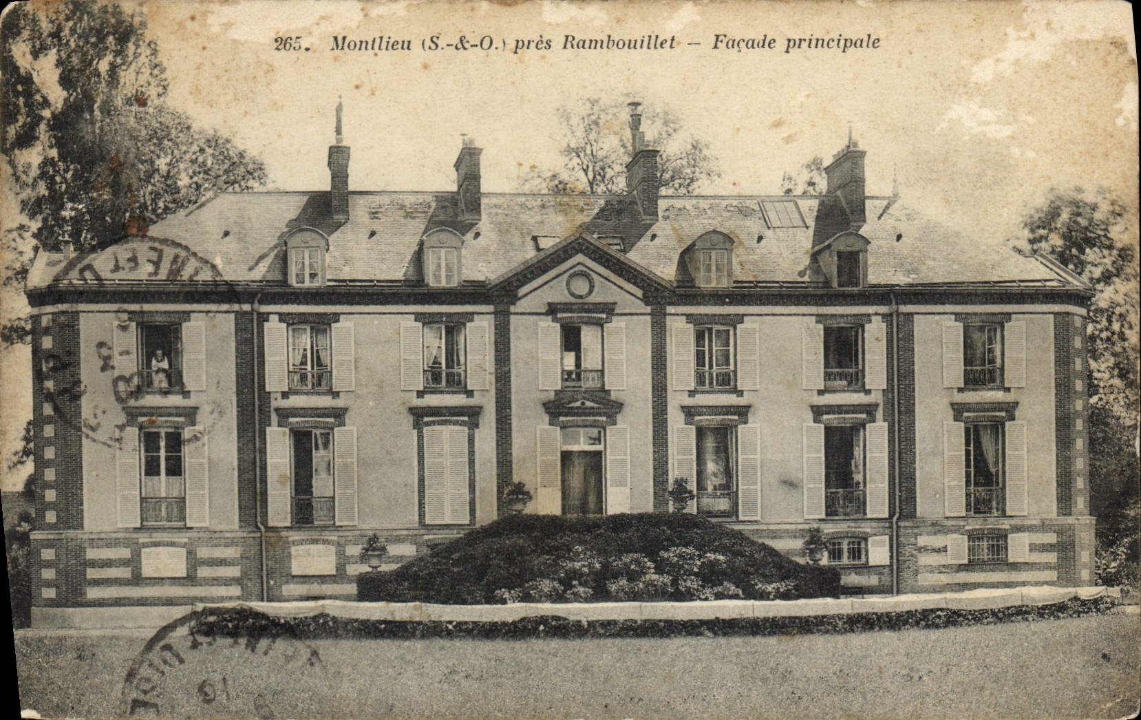 Montliou (S.&O.) près Rambouillet — Façade principale