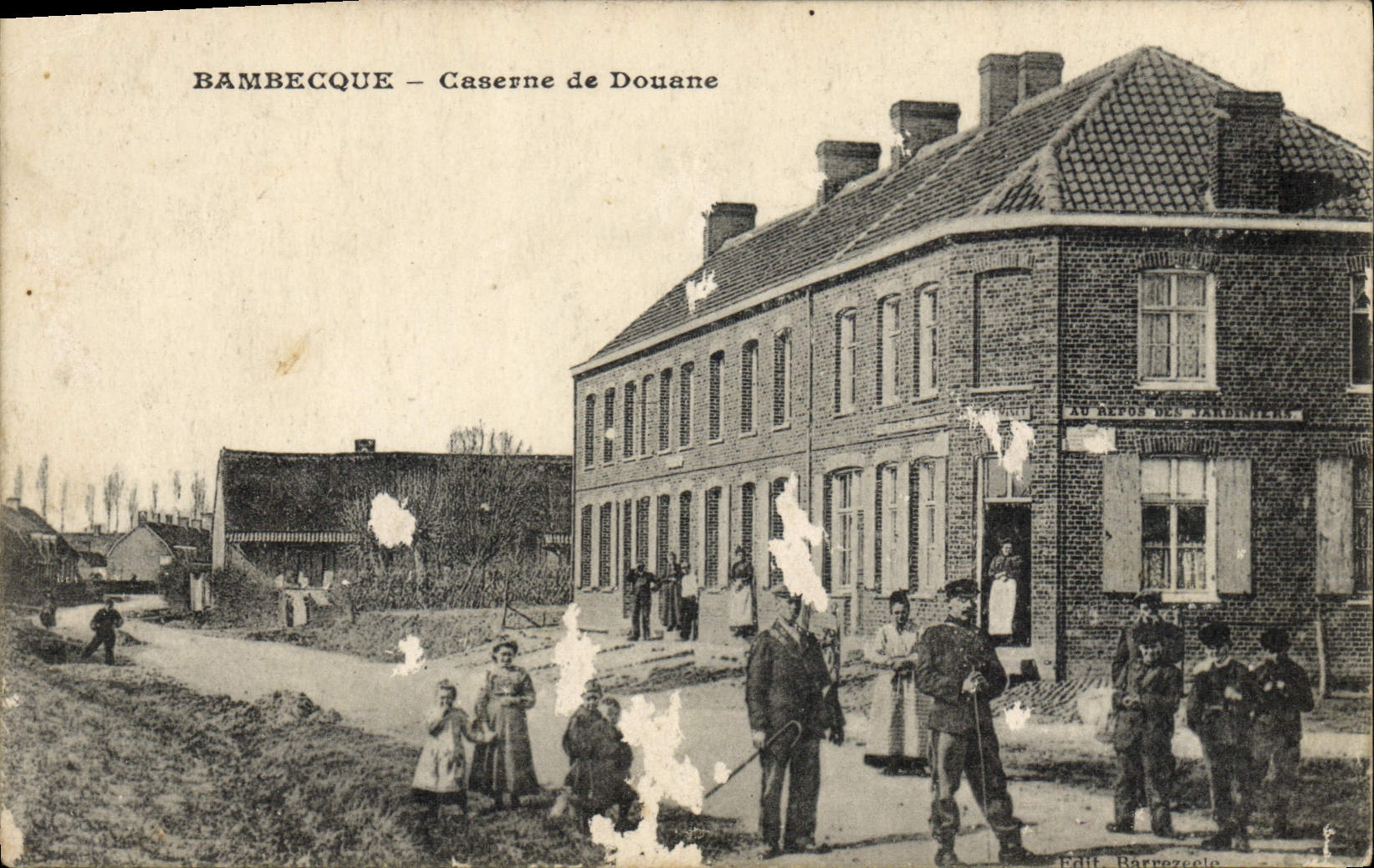 Bambeque – Caserne de Douane — Edit. Barrezeele