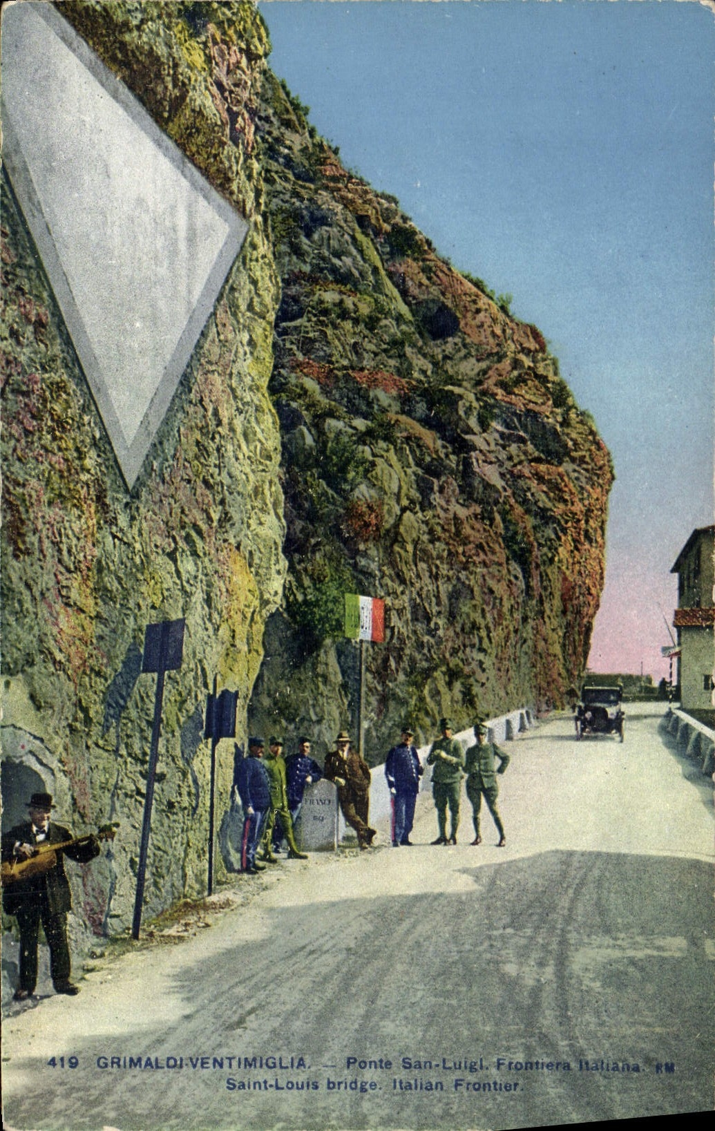 Ponte San-Luigi — Italian Frontier — Grimaldi-Ventimiglia — n°419
