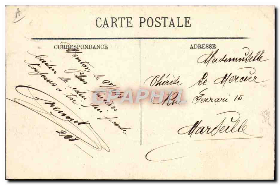 CPA Douanes Menton Douaniers et gendarmes a la frontiere — Verso