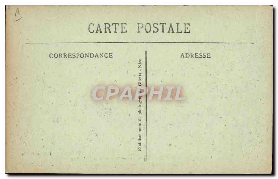 CPA Douanes Menton Pont Saint Louis Frontiere franco italienne Douaniers francais gendarmes italiens  — Verso
