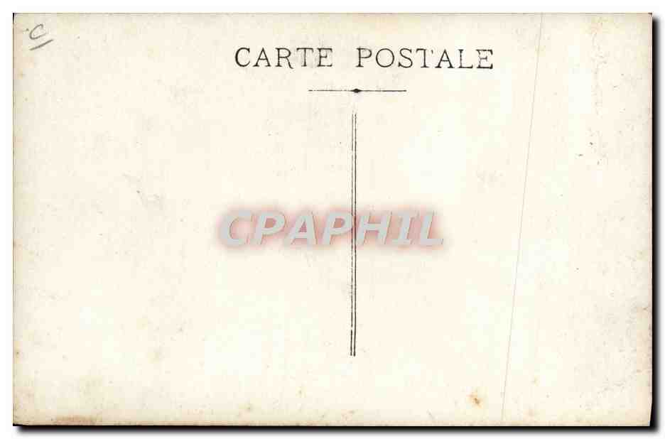 CARTE PHOTO Restaurant du lion d'Or — Rückseite