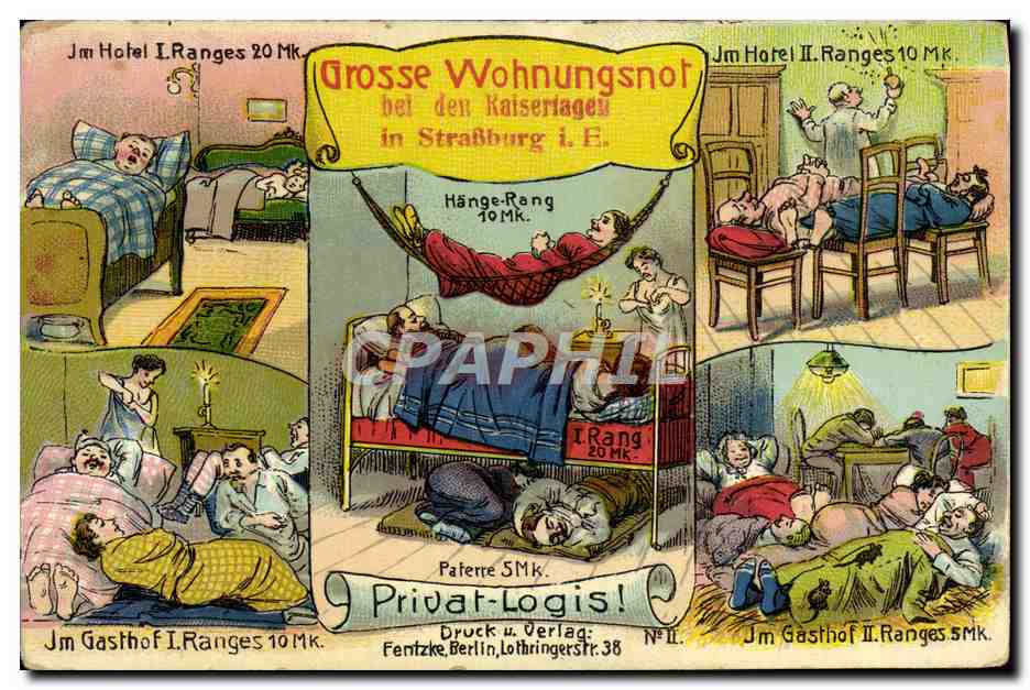 CPA Privat Logis Strasbourg
