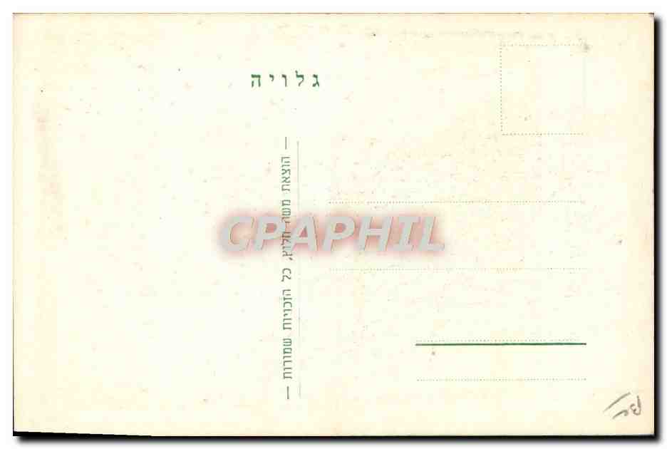 CPA Judaica Juif Judaïca Israel militaire Militaria — Rückseite
