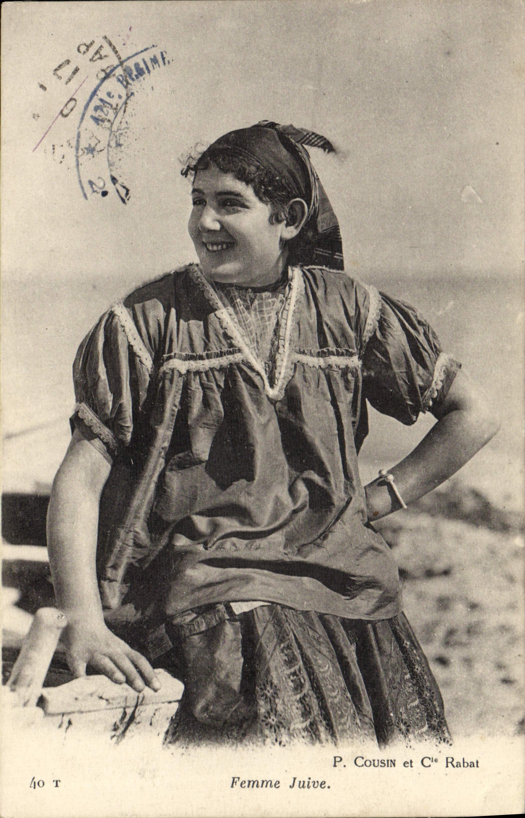 Jüdische Frau — P. Cousin et Cie Rabat, Nr. 40 T