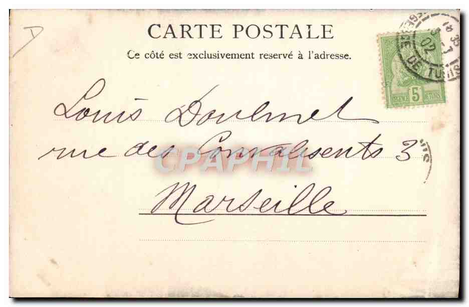 Grosse Juive — Tunis — Photo Garrigues — n°160 — Verso