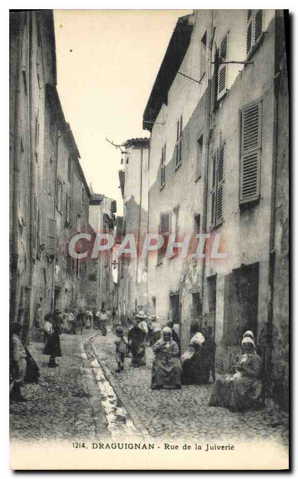 Draguignan - Rue de la Juiverie — Ateliers de Phototypie Guende, Marseille, n° 1214