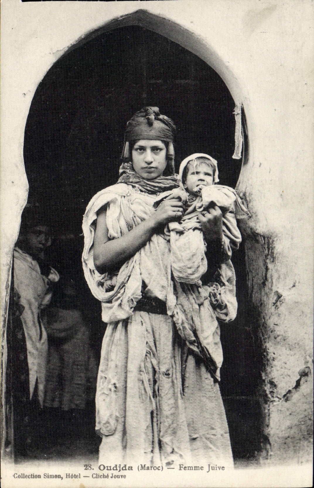 CPA Judaica Juif Judaïca Oudja Femme juive 