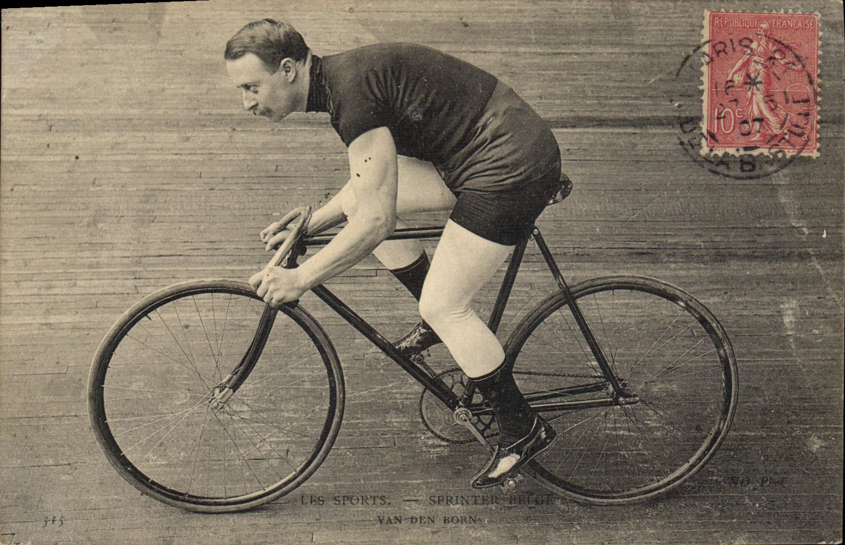 Sprinter Petit — Van den Born — Les Sports - Anverso