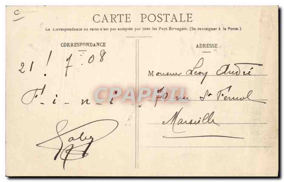 Bois de Vincennes - Piste Municipale — J. H. — n° 337 — Reverso