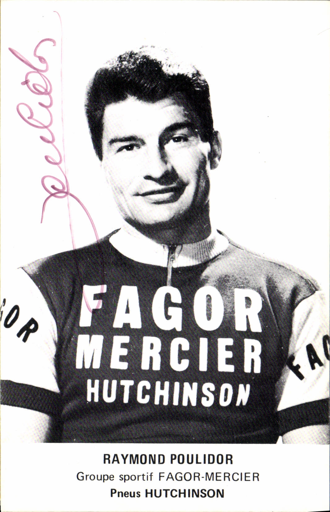 Raymond Poulidor — cycliste — Groupe sportif FAGOR-MERCICIER