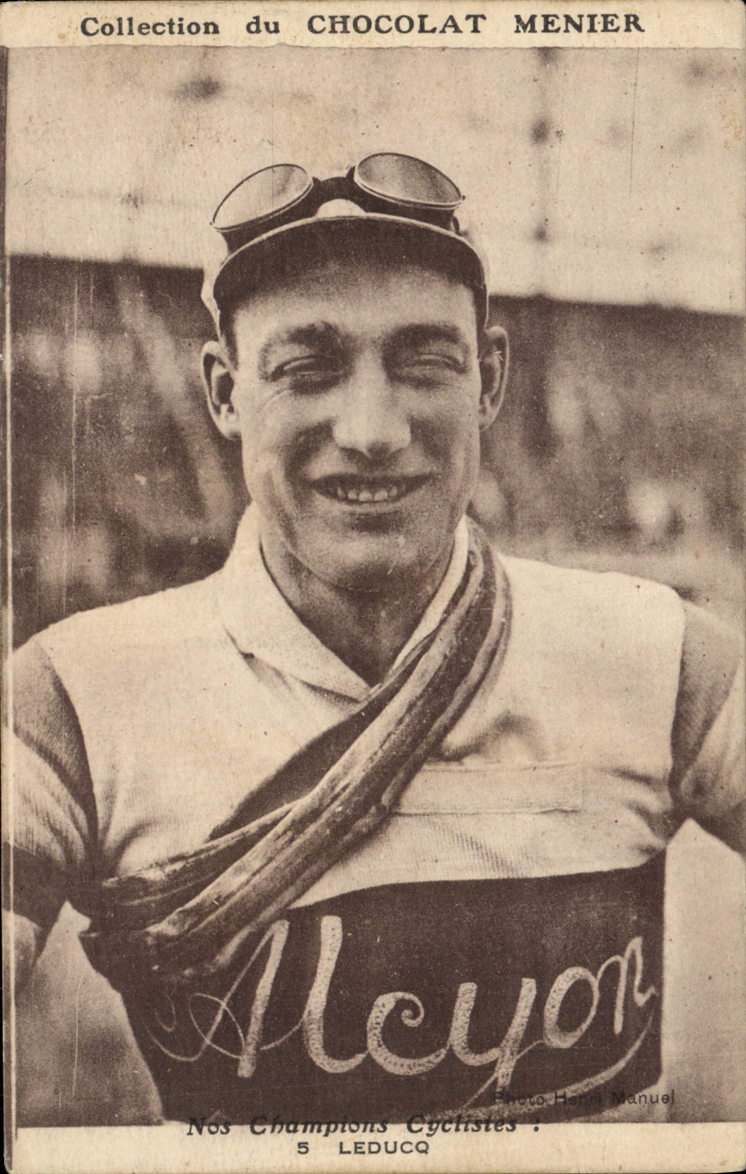 Champion cycliste — Henri Leducq — Collection du Chocolat Menier, n°5