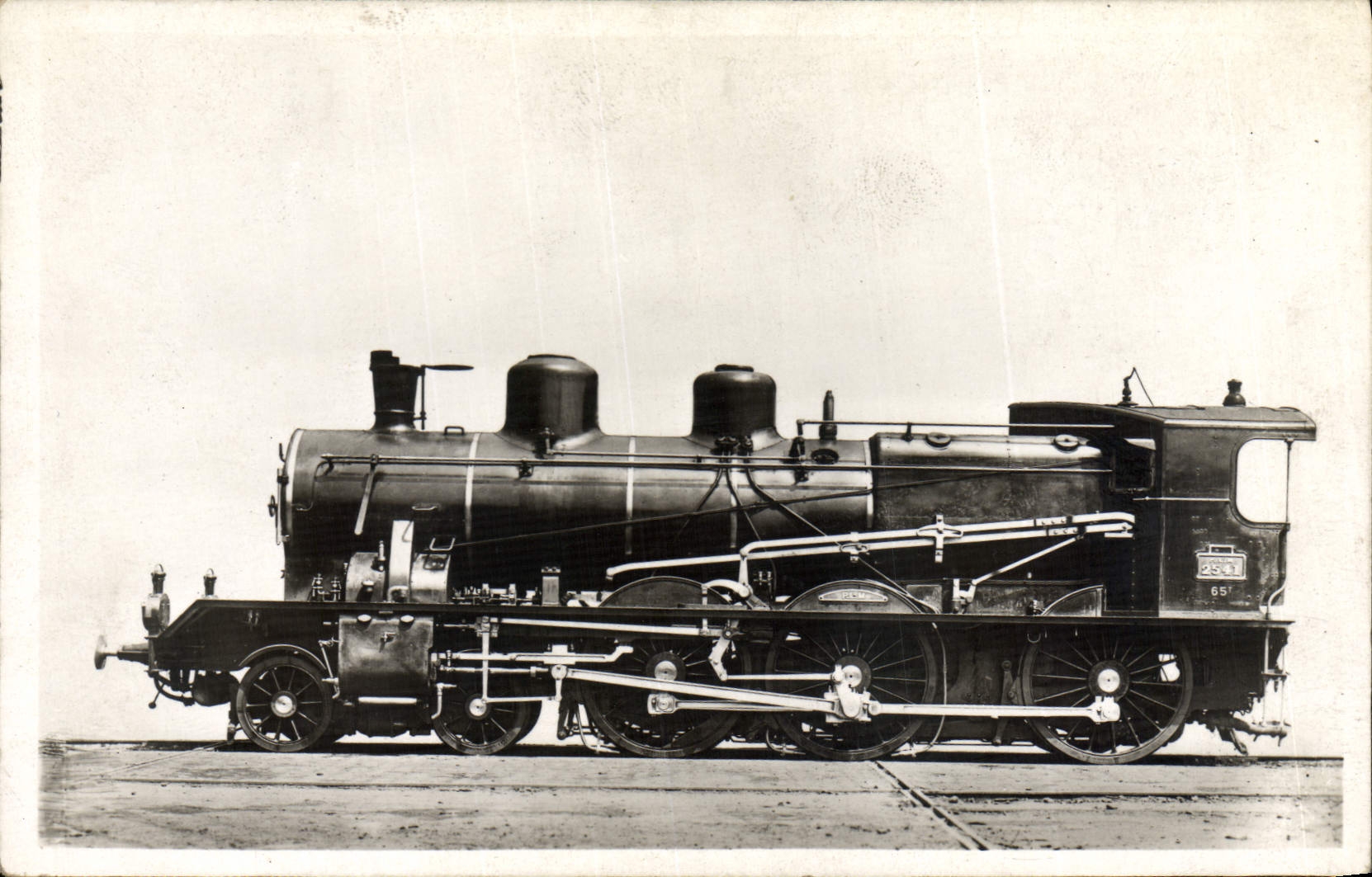 CPA Train Locomotive PLM E 65