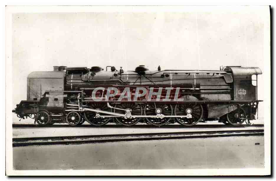 CPA Train Locomotive PLM E 54