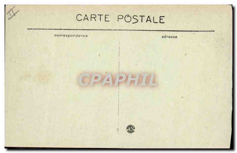 CPA Bateau Voilier Port Vendres Barque au large  — Rückseite