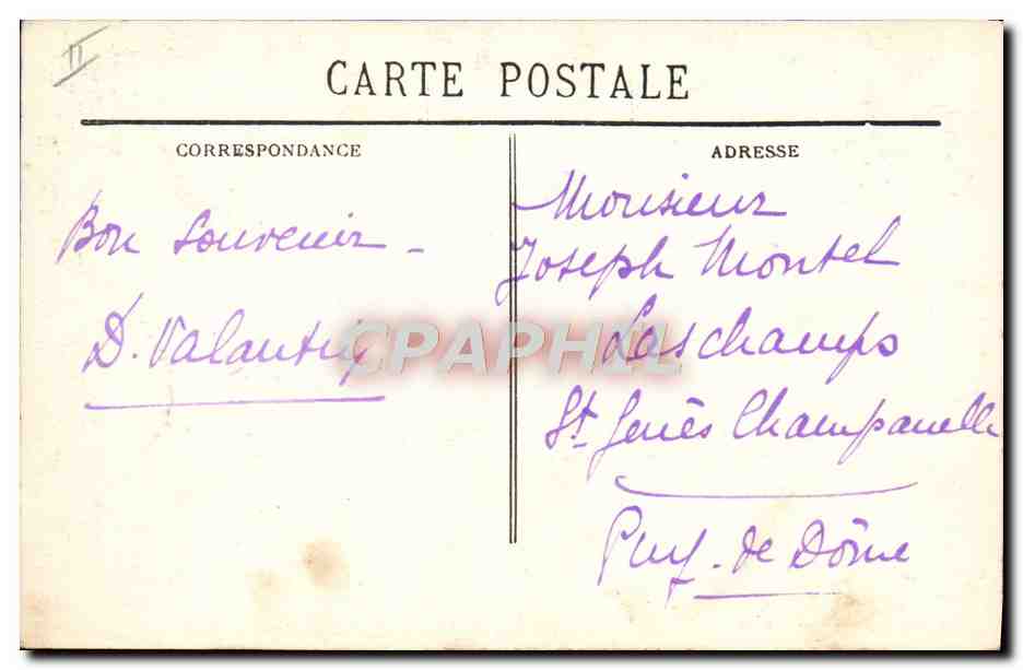 CPA Bateau Voilier Arcachon Les regates — Rückseite