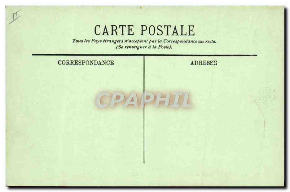 CPA Bateau Voilier Cannes Yacht de course et le Sucquet — Rückseite
