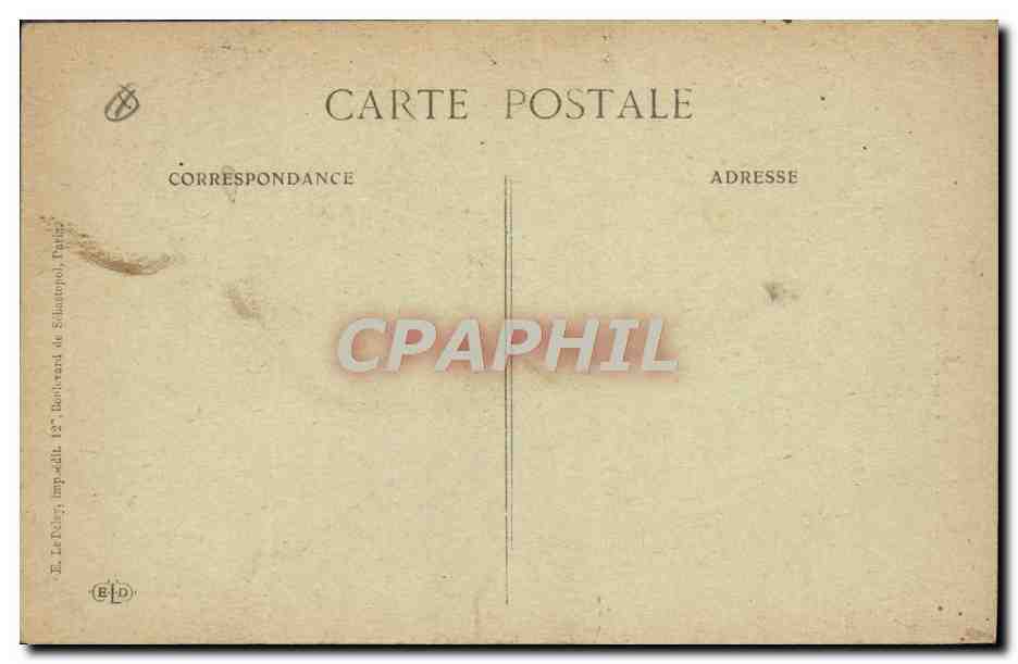 CPA Femme Nu erotique  — Verso