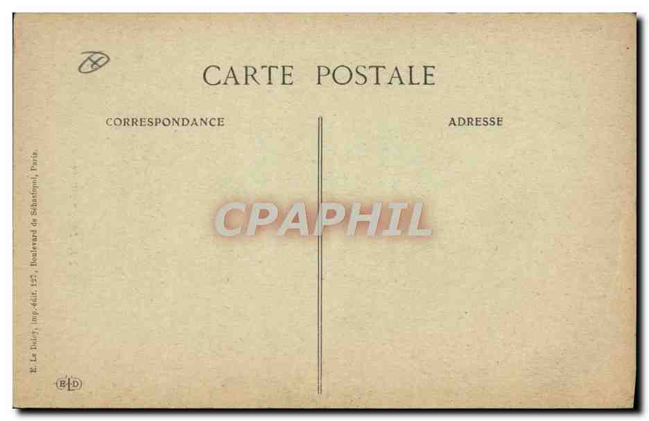 CPA Femme Nu erotique la surprise — Rückseite