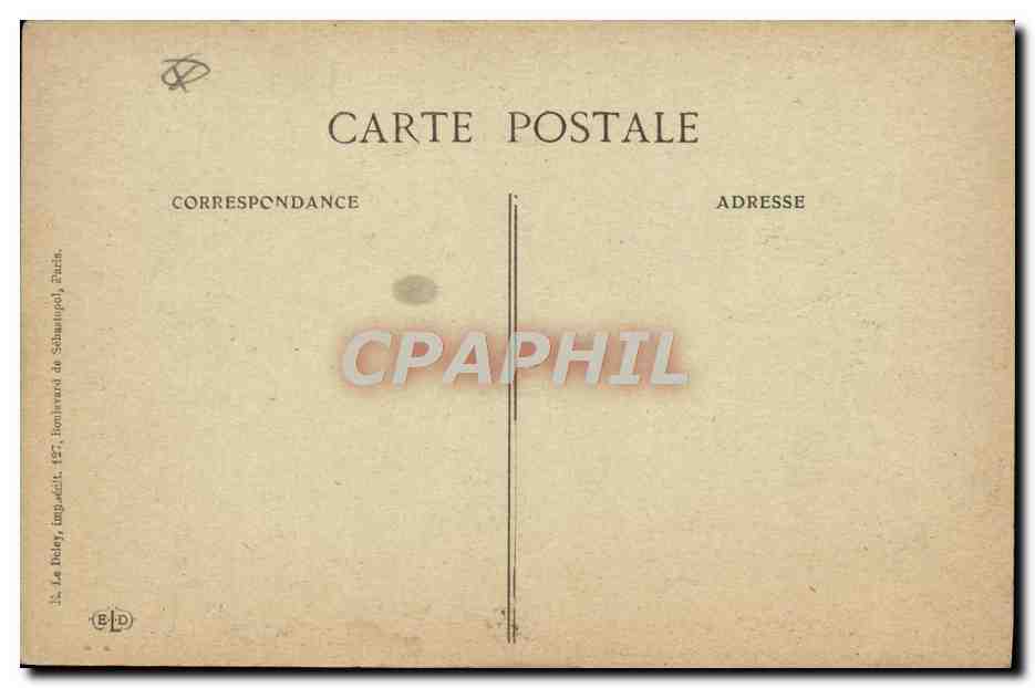 La Toilette — scène de bain — éditeur La Fidèle, Paris — Verso
