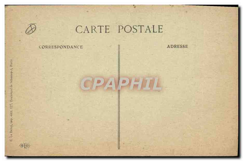 CPA Femme Nu erotique Le lever — Rückseite